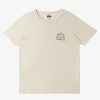 Garcon Quiksilver T-Shirts | Earthy Type - T-Shirt Pour Garcon 8-16 Ans Birch