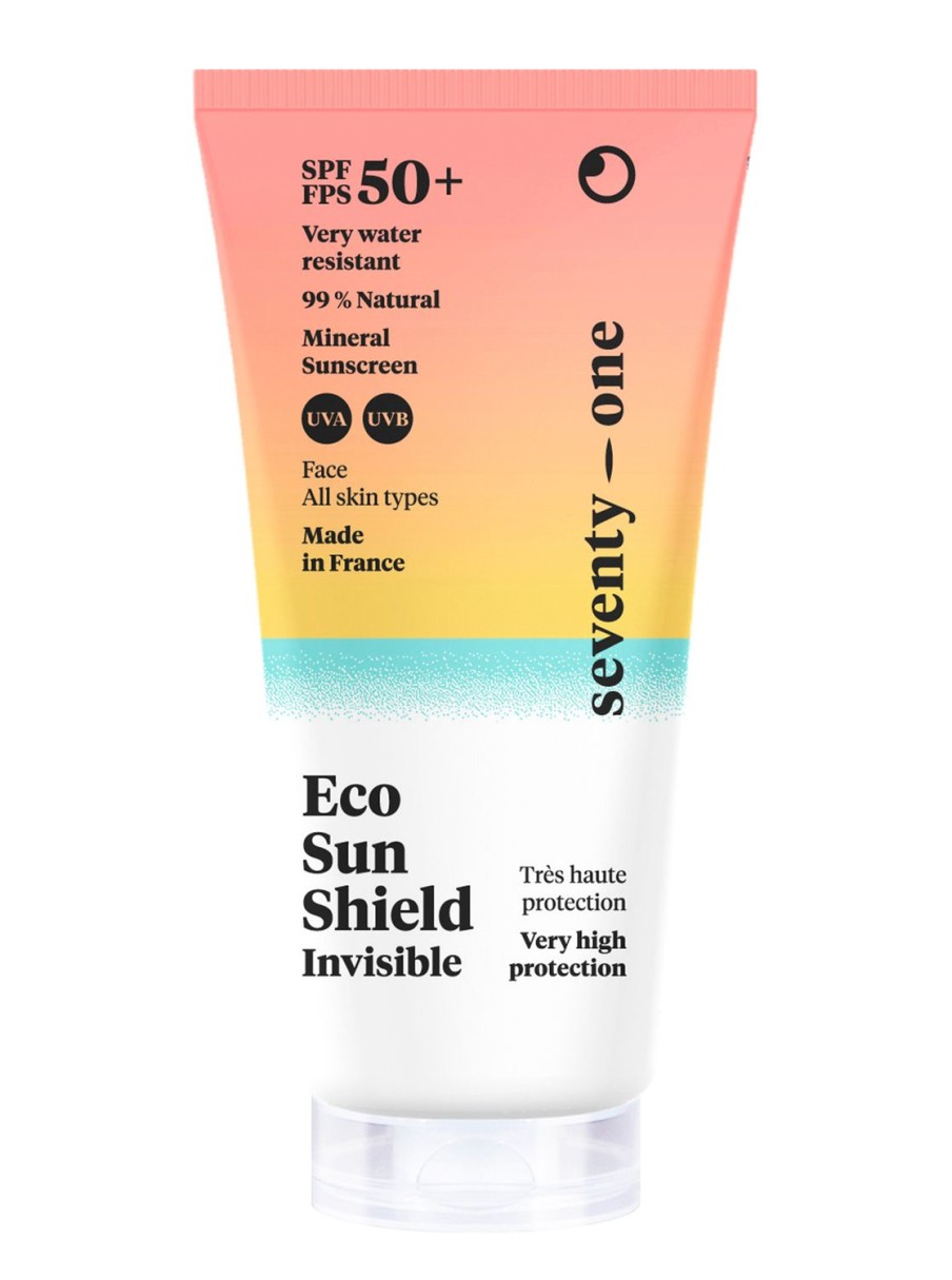 Homme Quiksilver Accessoires | Seventyone Percent - Spf50+ Eco Sun Invisible - Creme Solaire (50 Ml) Pour Unisexe Assorted