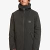 Homme Quiksilver Vestes & Manteaux | New Skyward - Parka Legere Pour Homme Black