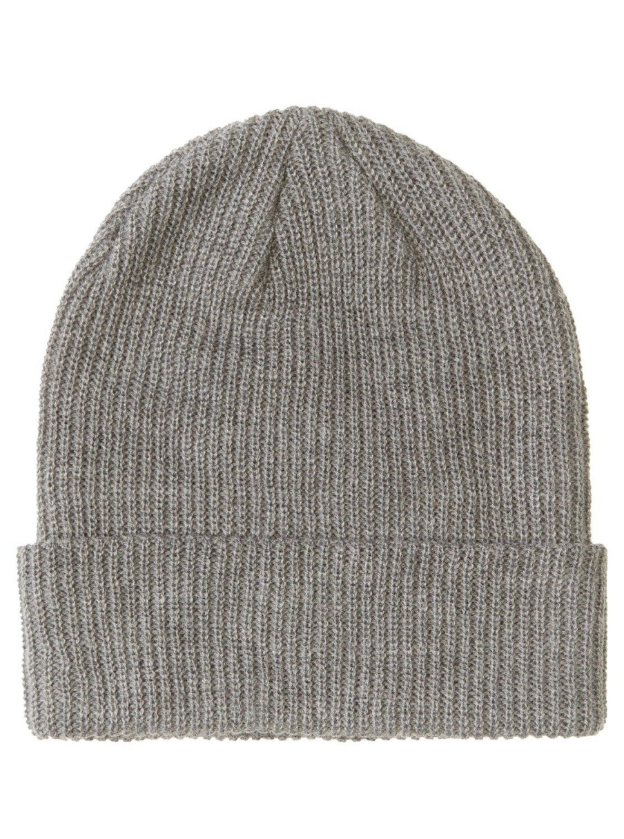 Homme Quiksilver Accessoires | Performer - Bonnet A Revers Pour Homme Medium Grey Wash