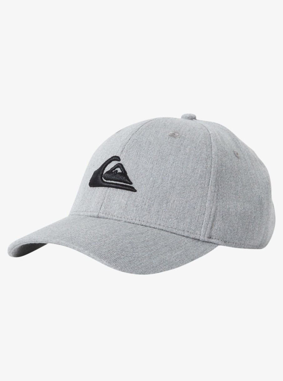 Homme Quiksilver Casquettes & Chapeaux | Decades - Casquette Snapback Pour Homme Light Grey Heather