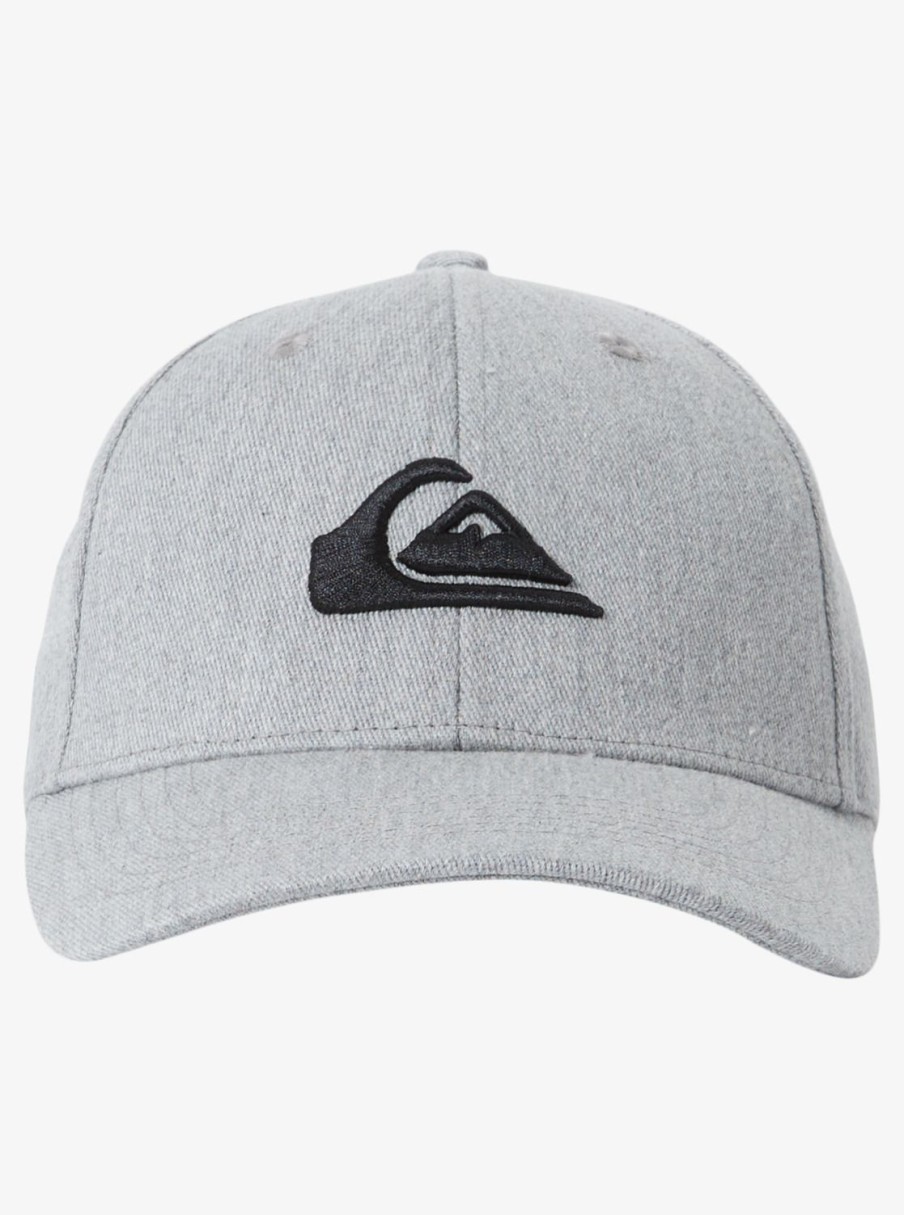 Homme Quiksilver Casquettes & Chapeaux | Decades - Casquette Snapback Pour Homme Light Grey Heather