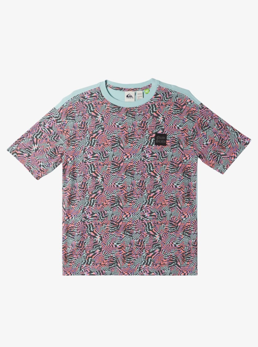 Garcon Quiksilver T-Shirts | Radical All-Over - T-Shirt Pour Garcon 8-16 Ans Purple Rose Radical Times 233