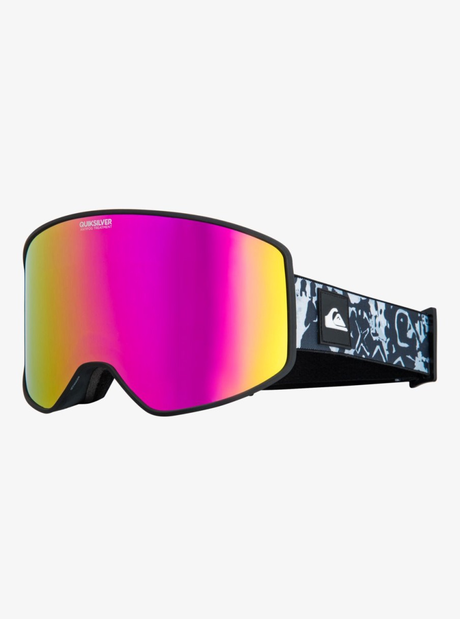 Homme Quiksilver Accessoires | Storm - Masque De Snow/Ski Pour Homme Heritage/Ml Purple S3