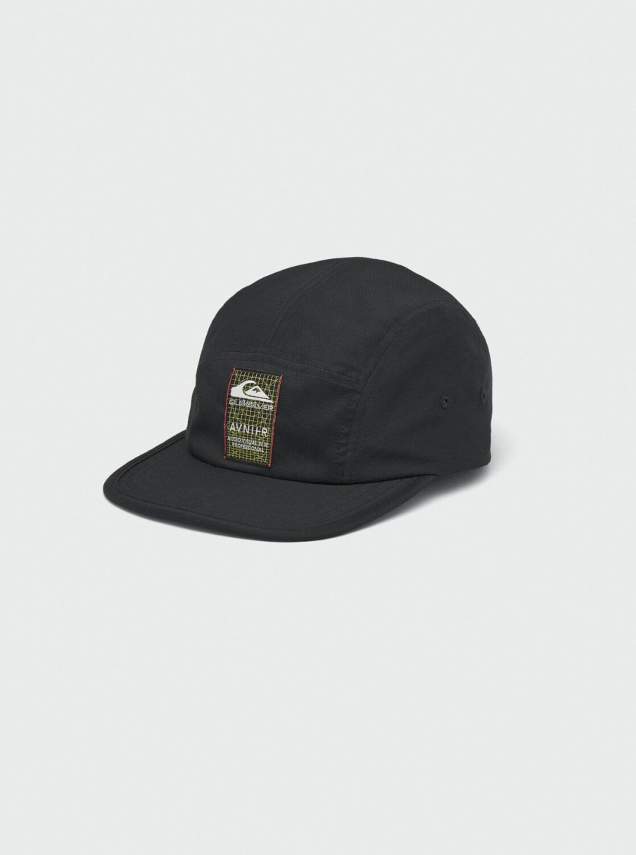 Homme Quiksilver Casquettes & Chapeaux | Avnier Contrast - Casquette Technique Black