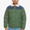 Homme Quiksilver Vestes & Manteaux | The - Veste Sherpa Pour Homme Greener Pastures