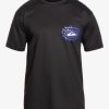 Homme Quiksilver Lycras & Surf-Tees | Mix Session - T-Shirt De Surf A Manches Courtes Pour Homme Tarmac