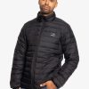 Homme Quiksilver Vestes & Manteaux | Scaly - Doudoune Pour Homme Black