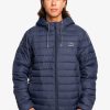 Homme Quiksilver Vestes & Manteaux | Scaly - Doudoune Pour Homme Navy Blazer