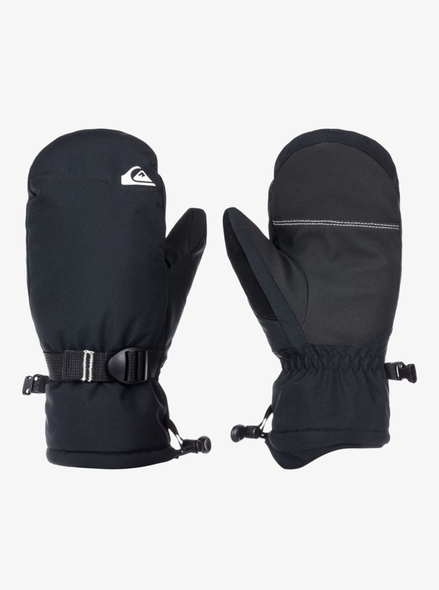 Garcon Quiksilver Accessoires | Mission - Gants De Snow/Ski Pour Garcon True Black