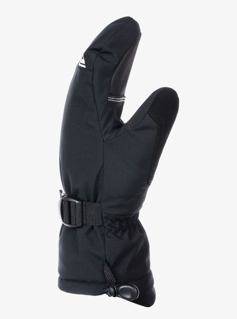 Garcon Quiksilver Accessoires | Mission - Gants De Snow/Ski Pour Garcon True Black