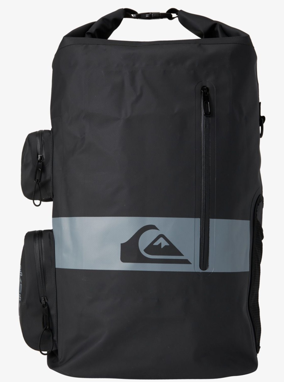 Homme Quiksilver Housses & Sacs De Surf | Evening Sesh 35L - Grand Sac A Dos De Surf Pour Homme Black