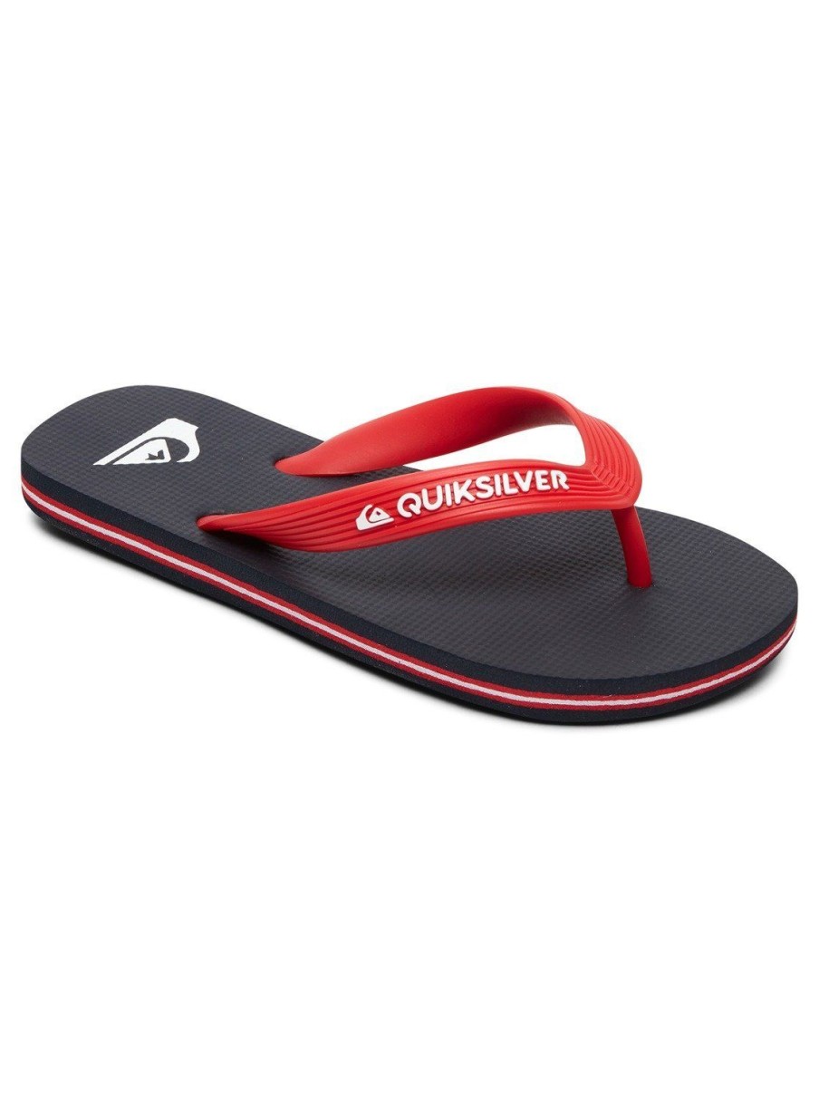 Garcon Quiksilver Tongs | Molokai - Tongs Pour Garcon Blue/Red/Blue