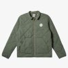 Garcon Quiksilver Vestes & Manteaux | Rage From Gen - Veste Matelassee Pour Garcon 8-16 Laurel Wreath