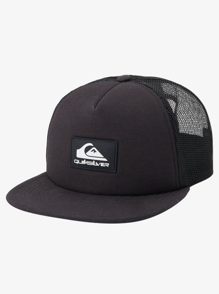 Homme Quiksilver Casquettes & Chapeaux | Omnipotent - Casquette Snapback Pour Homme Black