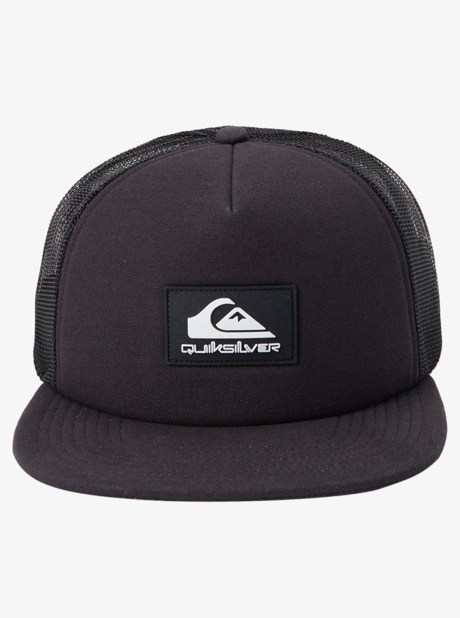 Homme Quiksilver Casquettes & Chapeaux | Omnipotent - Casquette Snapback Pour Homme Black