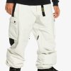 Homme Quiksilver Pantalons De Snow | Snow Down Cargo - Pantalon De Snow Technique Pour Homme Nimbus Cloud