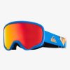 Garcon Quiksilver Accessoires | Shredder - Masque De Ski/Snowboard Pour Garcon Alpine Collage/Ml Red S3