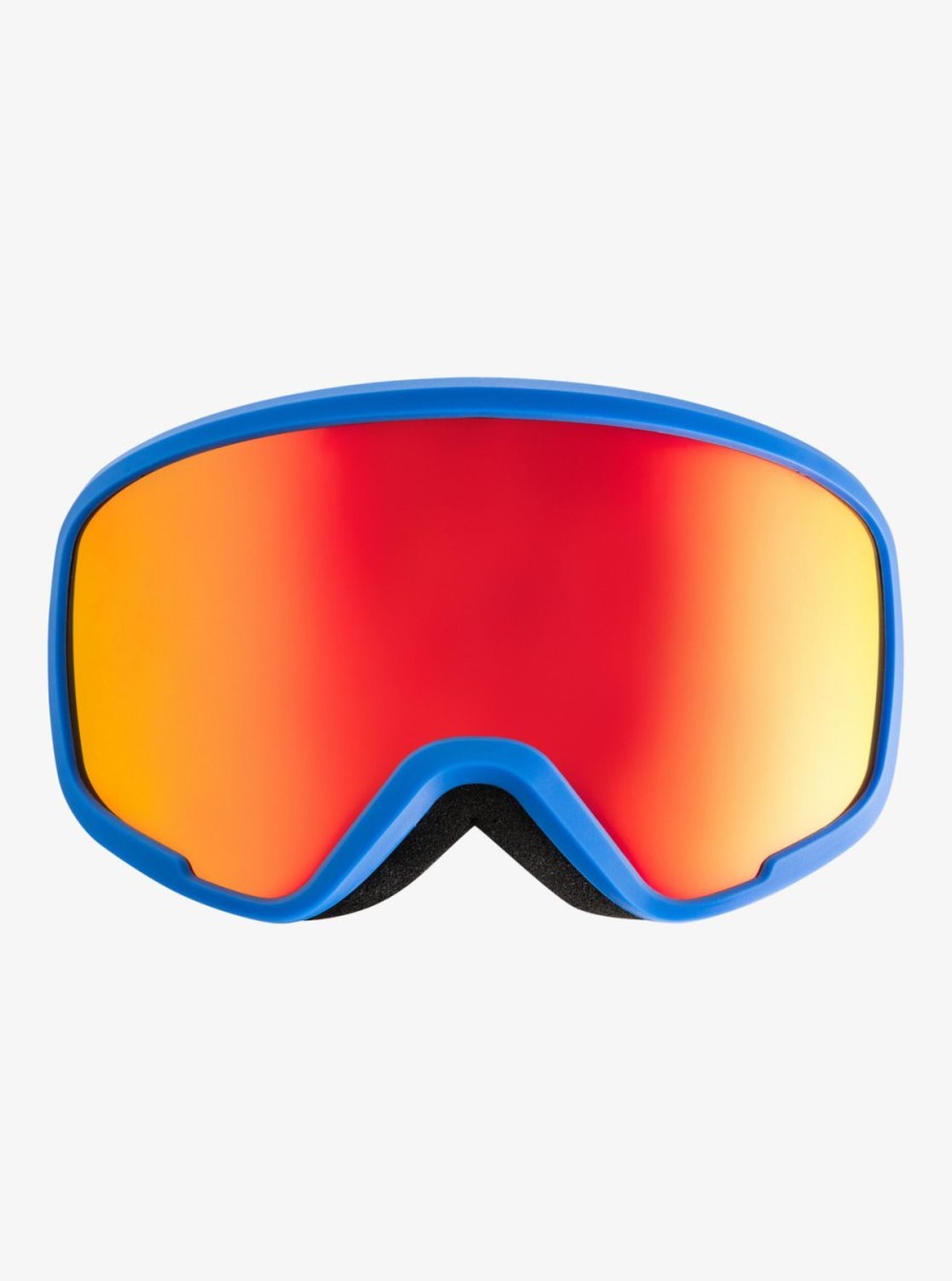 Garcon Quiksilver Accessoires | Shredder - Masque De Ski/Snowboard Pour Garcon Alpine Collage/Ml Red S3