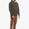 Homme Quiksilver Sweats & Pulls | Keller - Sweat A Capuche Zippe Pour Homme Dark Grey Heather