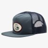 Homme Quiksilver Casquettes & Chapeaux | Originals - Casquette Trucker Pour Homme Dark Slate