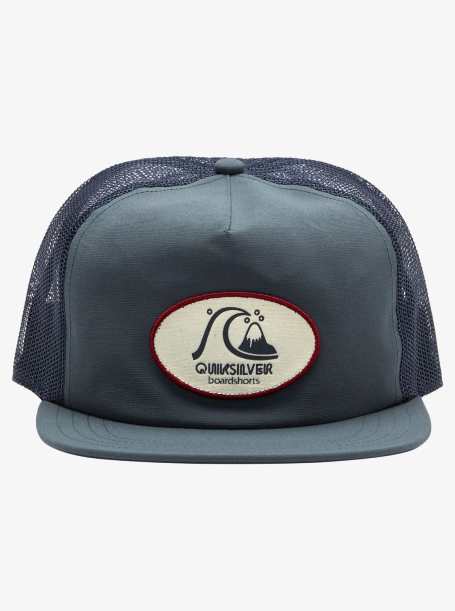 Homme Quiksilver Casquettes & Chapeaux | Originals - Casquette Trucker Pour Homme Dark Slate